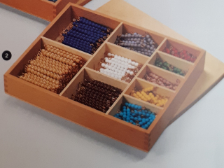 Multiplication Bead Bar Layout Box: Individual Beads (Nylon) I The